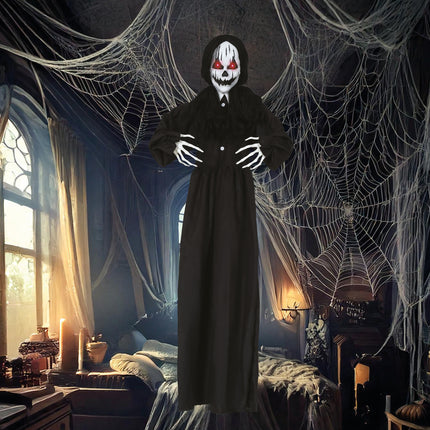 Lalka na Halloween ze światłem i dźwiękiem 1,5 m