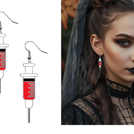 Wzory kolczyków na Halloween