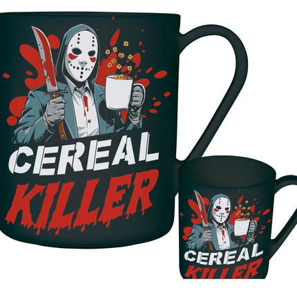 Zwart Beker Cereal Killer 10cm