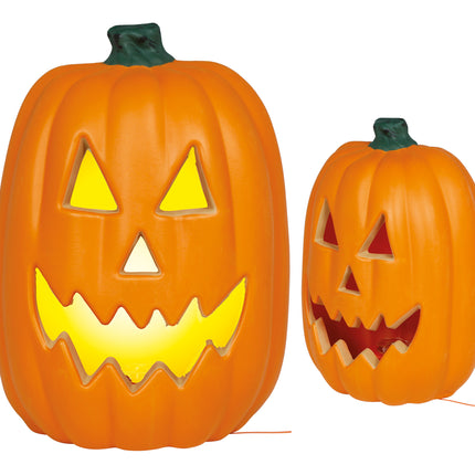 Dynia na Halloween z lampką, 40 cm