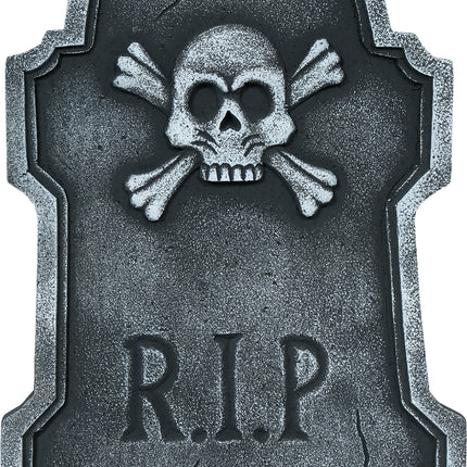 Nagrobek na Halloween, szary, Rip, 55 cm
