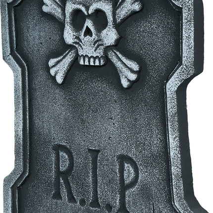Nagrobek na Halloween, szary, Rip, 55 cm