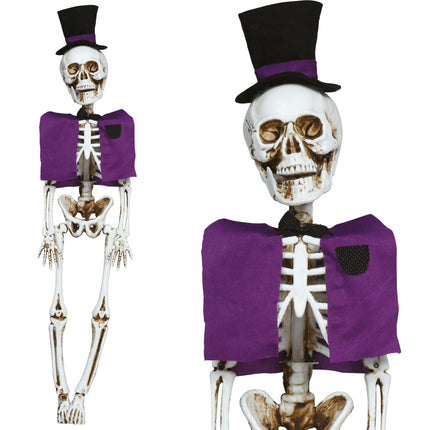 Halloweenowy szkieletowy pan młody 44 cm