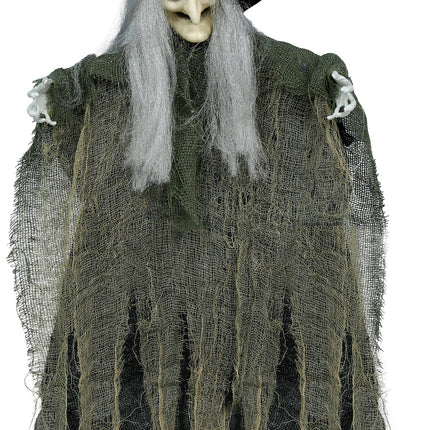 Halloween Pop Hangende Heks 40cm