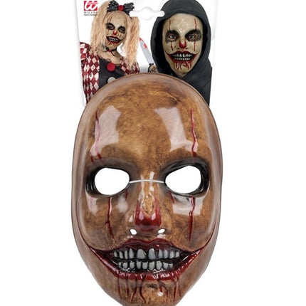 MASKA PSYCHO CLOWN – Z TWORZYWA SZTUCZNEGO