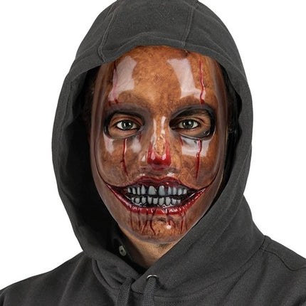 MASKA PSYCHO CLOWN – Z TWORZYWA SZTUCZNEGO