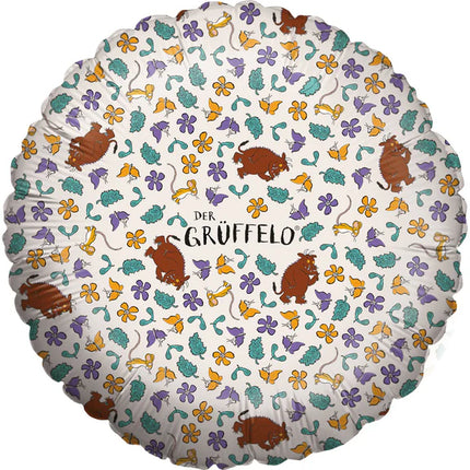 Balonik helowy z motywem Gruffalo, kolorowy, pusty, 45 cm