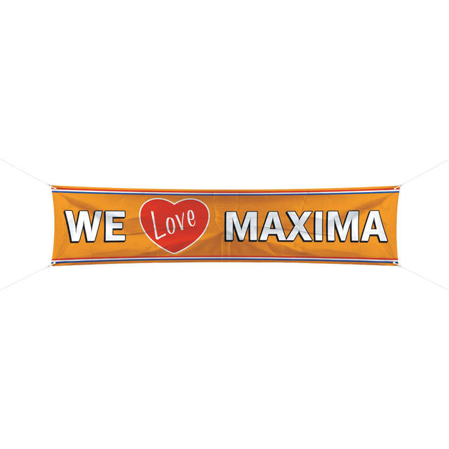 Baner We Love Maxima 180x40cm