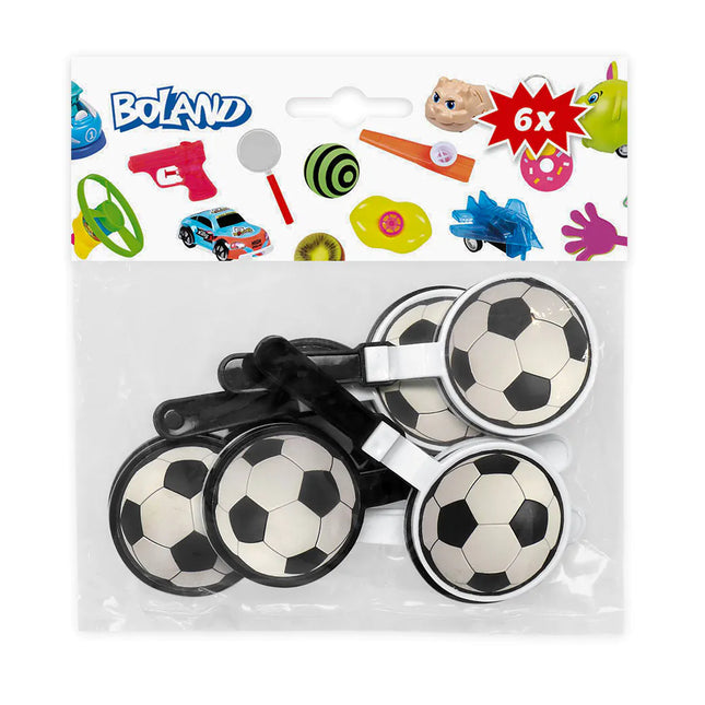 Football Share Gifts Klapki do rąk 6szt