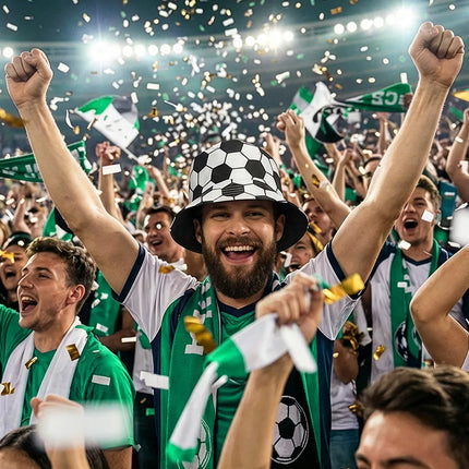 Czapka z daszkiem z motywem piłki nożnej