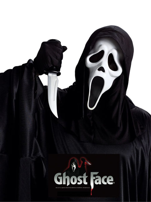 Maska Ghostface z nożem
