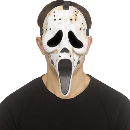 Maska Ghostface – zużyta