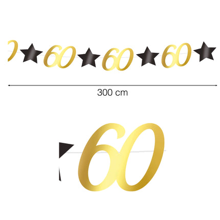 Garland 60 Years 3m