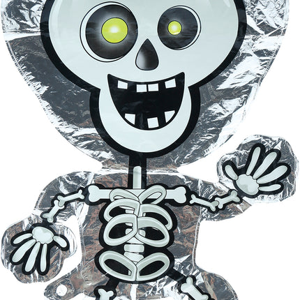 Balonik helowy na Halloween – szkielet (bez napełnienia) 65 cm