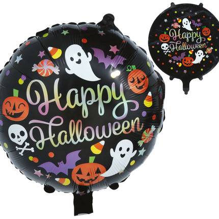 Balonik helowy na Halloween, kolorowy, pusty, 50 cm