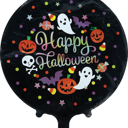 Balonik helowy na Halloween, kolorowy, pusty, 50 cm