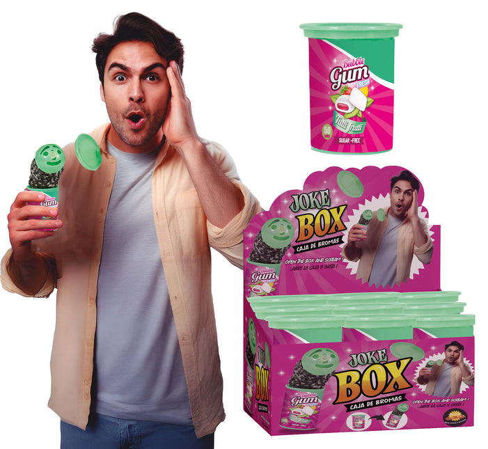 Plastikowy gryzak, żart