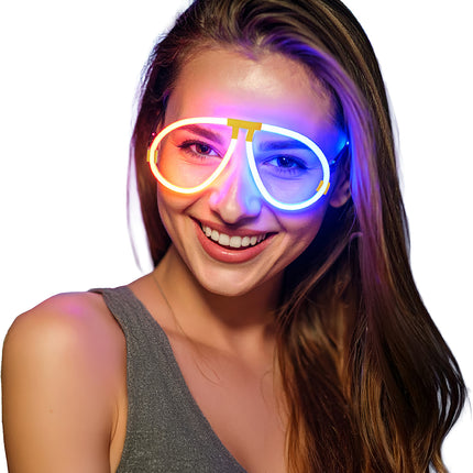 Okulary świecące w ciemności