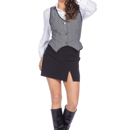 Strój z lat 20-tych ze spódnicą