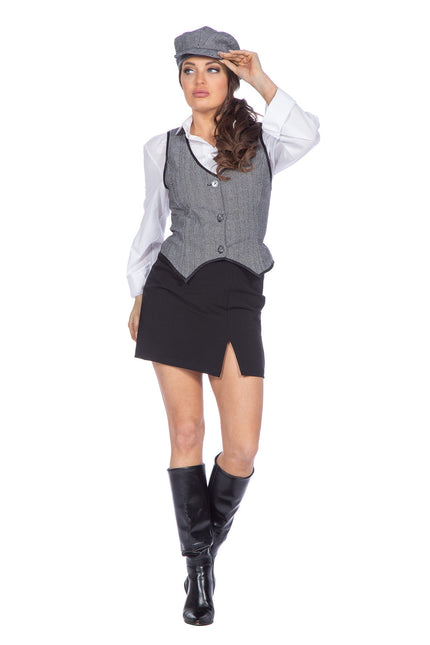 Strój z lat 20-tych ze spódnicą