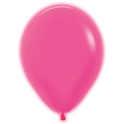 Balony neonowe różowe 23cm 50szt