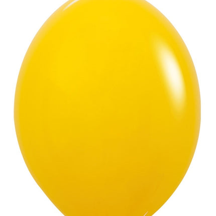 Żółte balony do girlandy balonowej 30cm 50szt