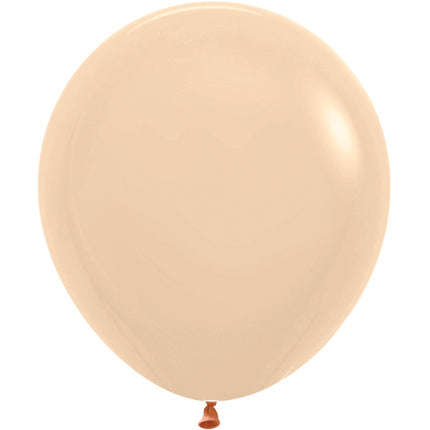 Balony Nude Brzoskwinia 45cm 25szt