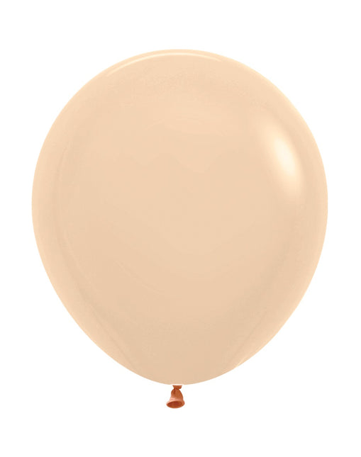 Balony Nude Brzoskwinia 45cm 25szt