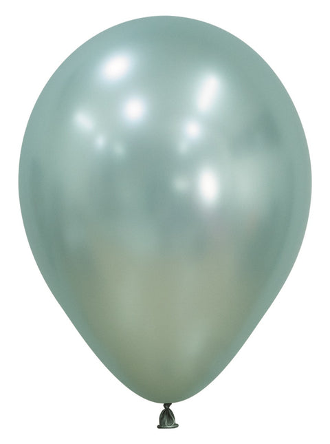 Miętowe zielone balony 30cm 12szt