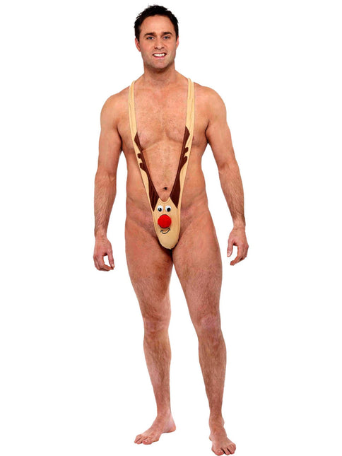 Świąteczne Mankini Rudolf