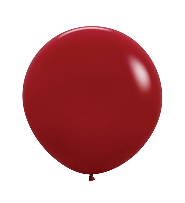 Czerwone balony Bordeaux 61cm 3szt