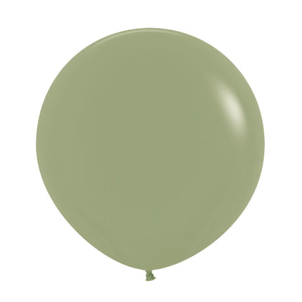 Zielone balony eukaliptus 61cm 3szt