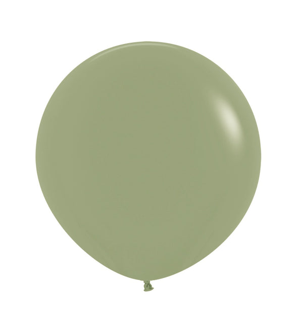 Zielone balony eukaliptus 61cm 3szt