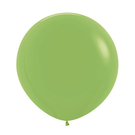 Balony zielone limonka 61cm 3szt