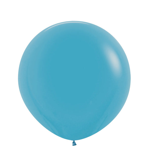 Niebieskie balony lateksowe 61 cm 3 szt