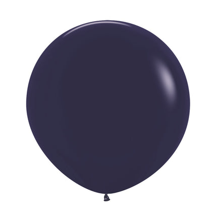 Balony lateksowe ciemnoniebieskie 61 cm 3 szt