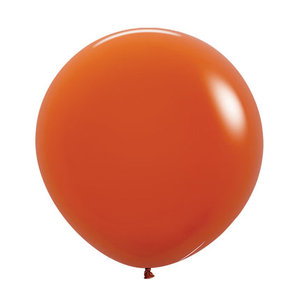 Balony pomarańczowe Sunset 61cm 3szt