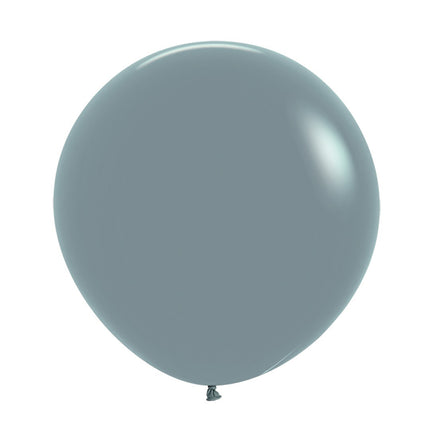 Balony niebieskie pastelowe 61cm 3szt