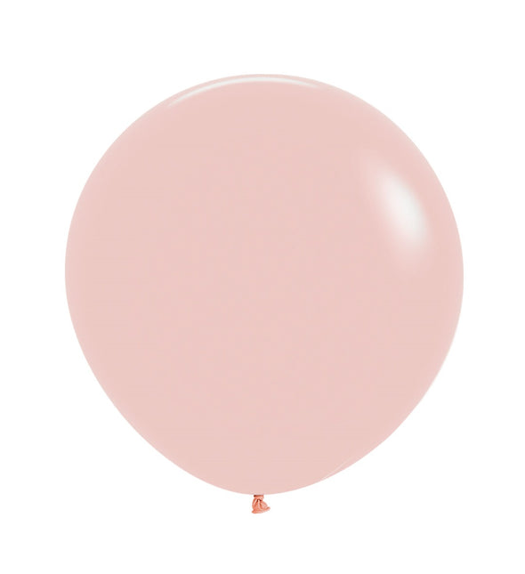 Balony jasnoróżowe 61cm 3szt