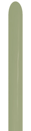 Zielone balony do modelowania Pastel 1.52m 50szt
