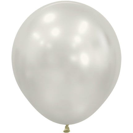 Balony białe 45cm 15szt