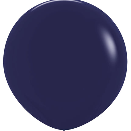 Balony ciemnoniebieskie 91cm 2szt