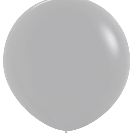 Balony szare 91cm 10szt