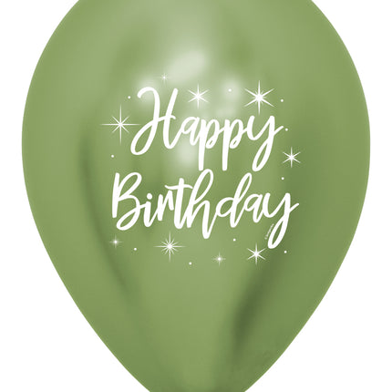 Balony urodzinowe kolorowe 30cm 25szt