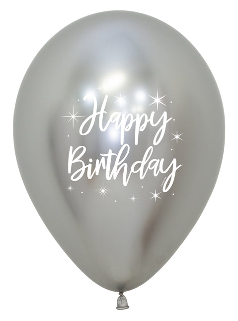 Balony urodzinowe kolorowe 30cm 25szt