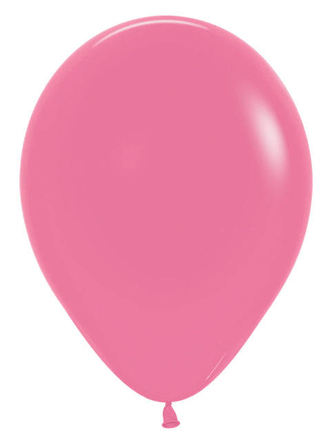 Balony różowe błyszczące 30cm 50szt