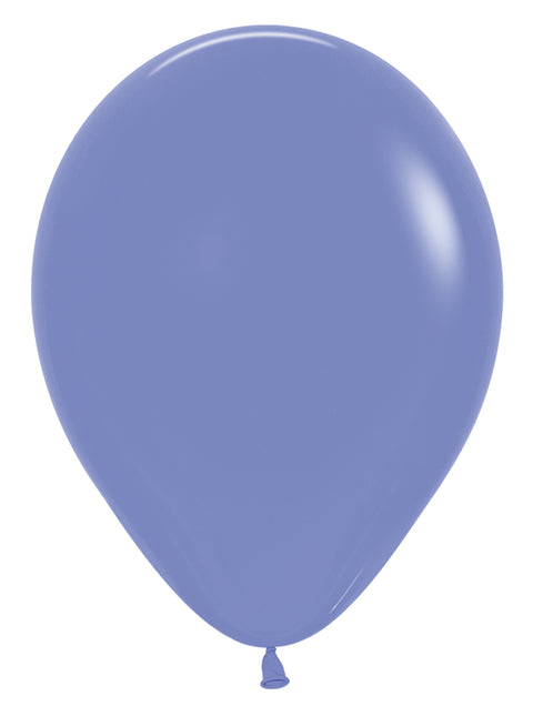 Balony niebieskie błyszczące 30cm 50szt