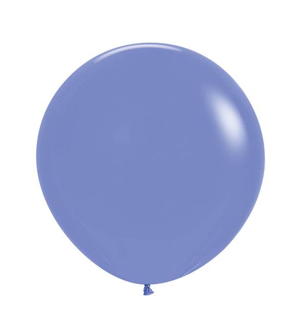 Balony niebieskie błyszczące 61cm 3szt