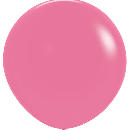 Balony różowe błyszczące 91cm 10szt