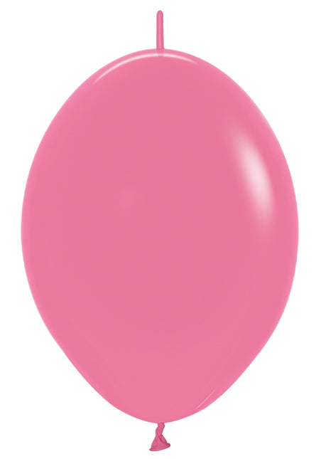 Różowe balony 30 cm - 50 sztuk